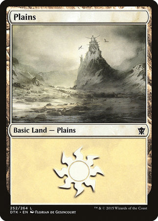 Plains (252) [Dragons of Tarkir] | Mindsight Gaming