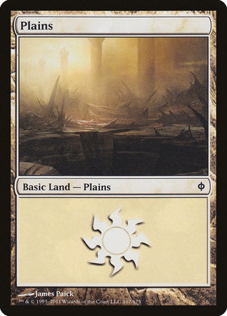 Plains (167) [New Phyrexia] | Mindsight Gaming