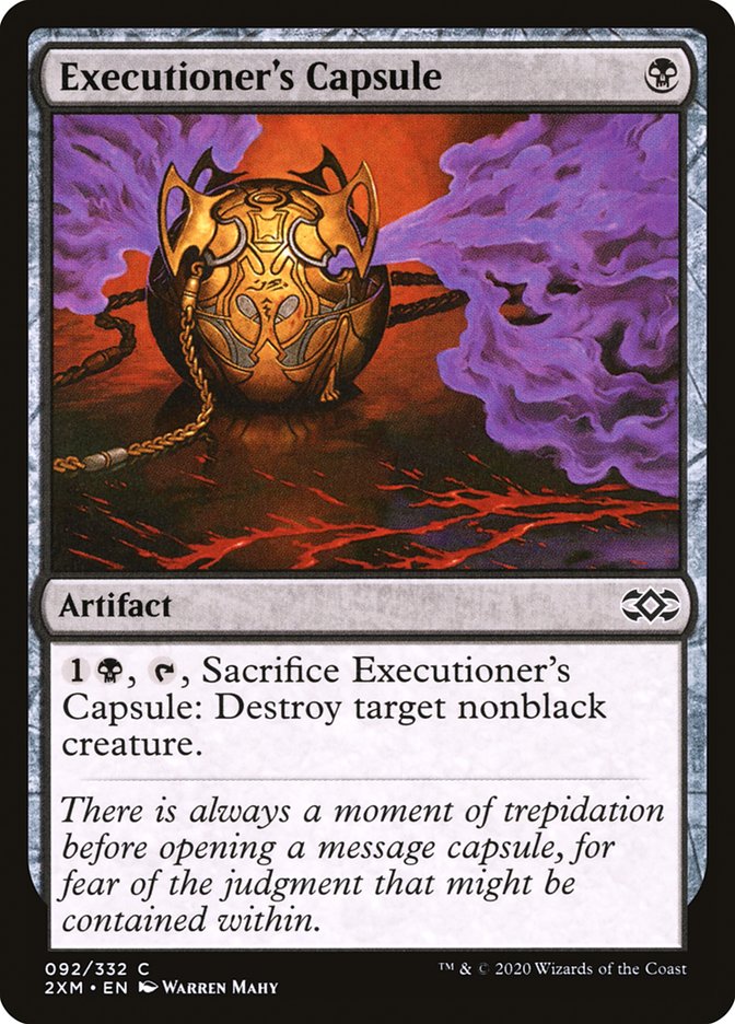 Executioner's Capsule [Double Masters] | Mindsight Gaming