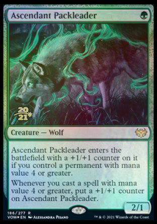 Ascendant Packleader [Innistrad: Crimson Vow Prerelease Promos] | Mindsight Gaming