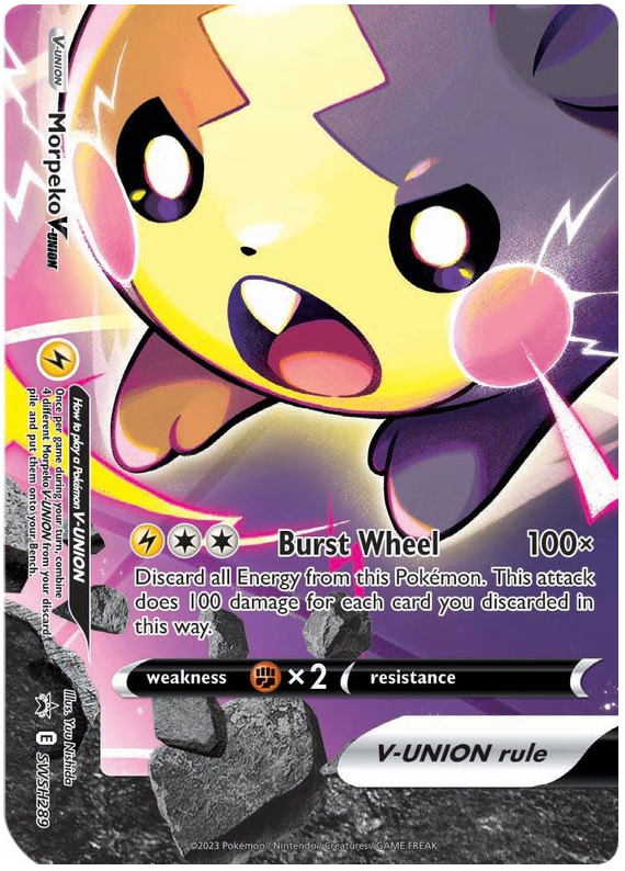 Morpeko V-Union (SWSH289) [Sword & Shield: Black Star Promos] | Mindsight Gaming