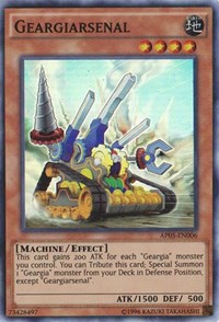 Geargiarsenal [AP05-EN006] Super Rare | Mindsight Gaming