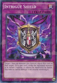 Intrigue Shield (Shatterfoil) [BP03-EN231] Common | Mindsight Gaming