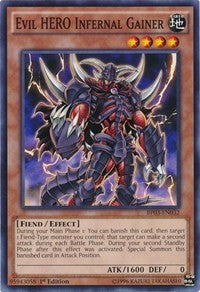 Evil HERO Infernal Gainer [BP03-EN032] Common | Mindsight Gaming