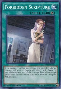 Forbidden Scripture [BP03-EN184] Common | Mindsight Gaming