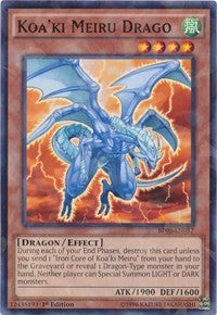 Koa'ki Meiru Drago (Shatterfoil) [BP03-EN057] Rare | Mindsight Gaming