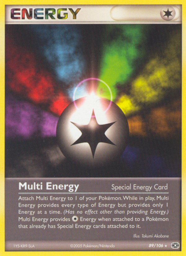 Multi Energy (89/106) [EX: Emerald] | Mindsight Gaming