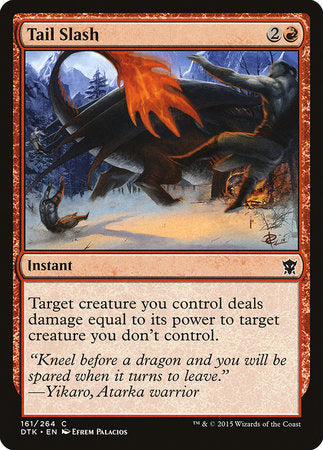 Tail Slash [Dragons of Tarkir] | Mindsight Gaming