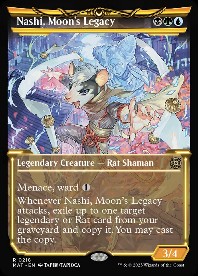 Nashi, Moon's Legacy (Showcase Halo Foil) [March of the Machine: The Aftermath] | Mindsight Gaming