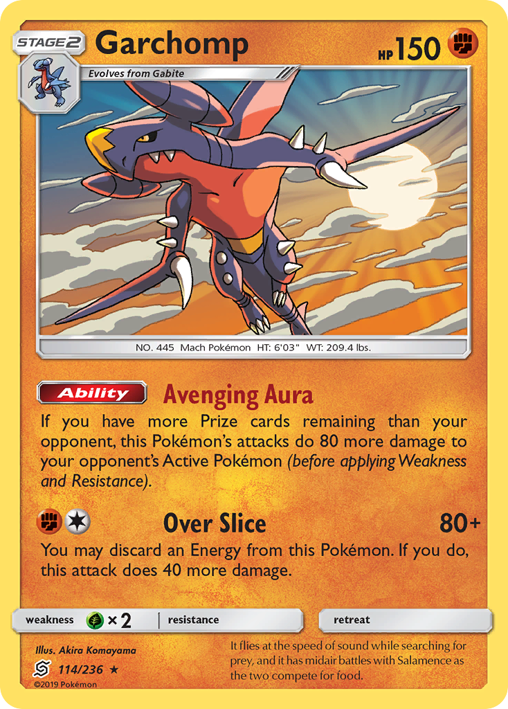 Garchomp (114/236) [Sun & Moon: Unified Minds] | Mindsight Gaming