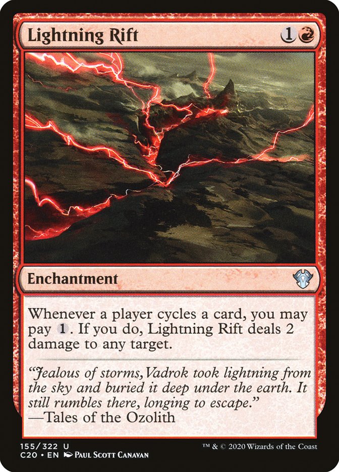 Lightning Rift [Commander 2020] | Mindsight Gaming