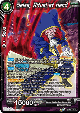 Salsa, Ritual at Hand (Uncommon) [BT13-145] | Mindsight Gaming