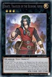 Dante, Traveler of the Burning Abyss [DUEA-EN085] Secret Rare | Mindsight Gaming