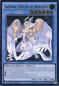 Saffira, Queen of Dragons (UTR) [DUEA-EN050] Ultimate Rare | Mindsight Gaming