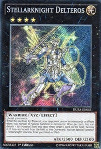 Stellarknight Delteros [DUEA-EN053] Secret Rare | Mindsight Gaming