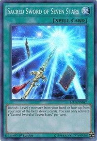 Sacred Sword of Seven Stars [MP14-EN042] Super Rare | Mindsight Gaming