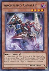 Archfiend Cavalry [MP14-EN083] Rare | Mindsight Gaming