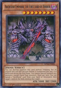 Archfiend Emperor, the First Lord of Horror [MP14-EN084] Rare | Mindsight Gaming