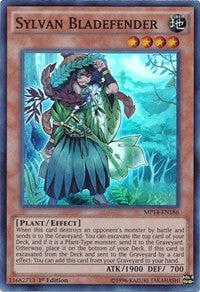 Sylvan Bladefender [MP14-EN186] Super Rare | Mindsight Gaming