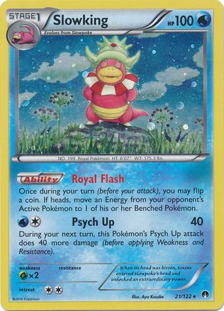 Slowking (21/122) (Cosmos Holo) [XY: BREAKpoint] | Mindsight Gaming