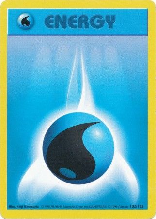 Water Energy (102/102) [Base Set Shadowless Unlimited] | Mindsight Gaming