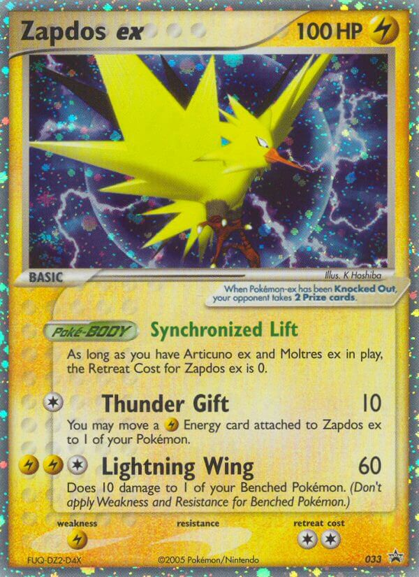 Zapdos ex (033) [Nintendo: Black Star Promos] | Mindsight Gaming