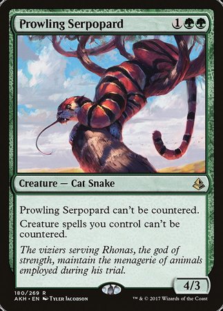 Prowling Serpopard [Amonkhet] | Mindsight Gaming