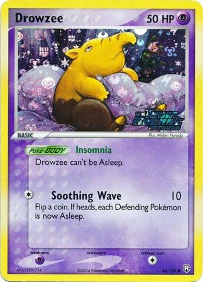 Drowzee (54/109) (Stamped) [EX: Team Rocket Returns] | Mindsight Gaming