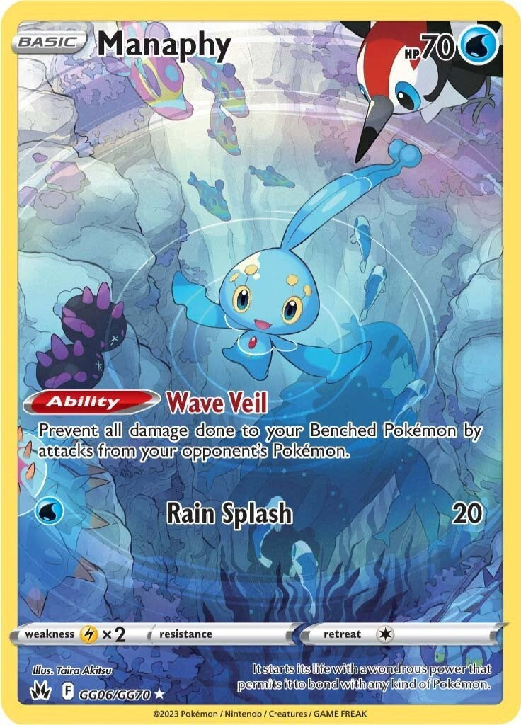 Manaphy (GG06/GG70) [Sword & Shield: Crown Zenith] | Mindsight Gaming