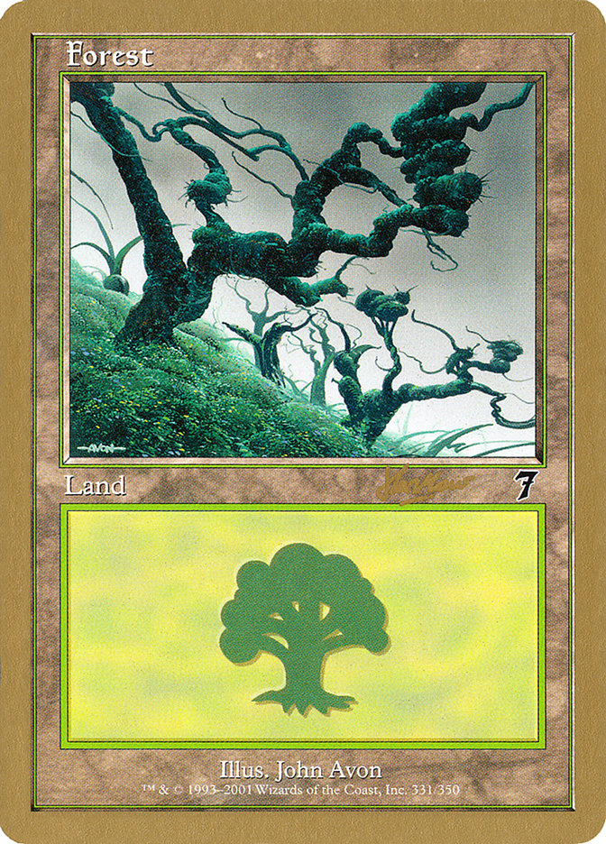 Forest (shh331) (Sim Han How) [World Championship Decks 2002] | Mindsight Gaming