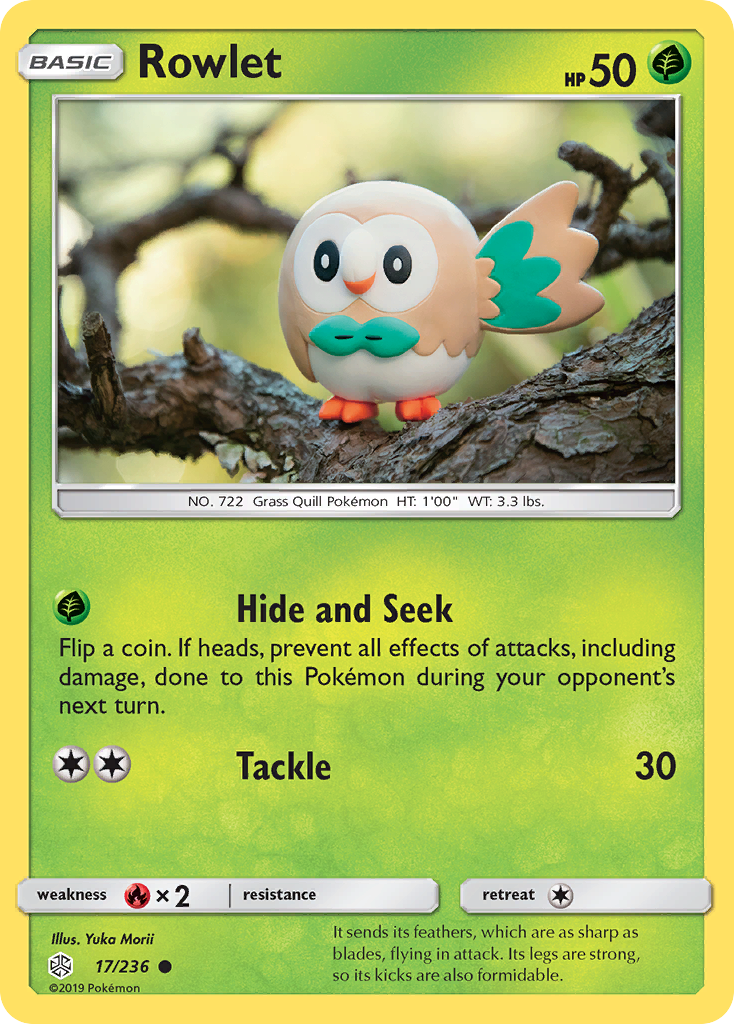 Rowlet (17/236) [Sun & Moon: Cosmic Eclipse] | Mindsight Gaming