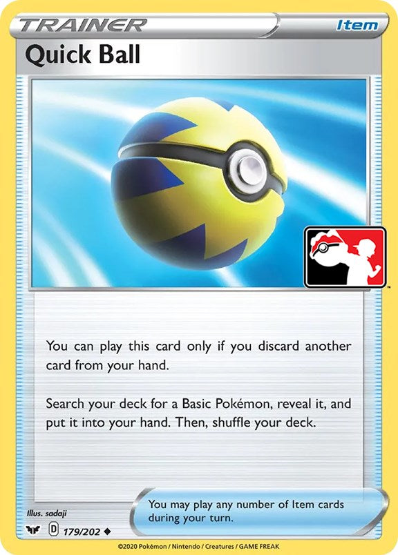 Quick Ball (179/202) [Prize Pack Series One] | Mindsight Gaming