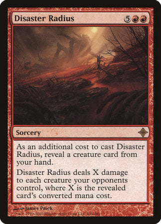 Disaster Radius [Rise of the Eldrazi] | Mindsight Gaming