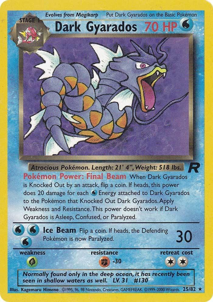 Dark Gyarados (25/82) [Team Rocket Unlimited] | Mindsight Gaming