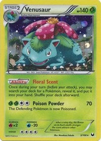 Venusaur (3/108) (Cosmos Holo) (Blister Exclusive) [Black & White: Dark Explorers] | Mindsight Gaming