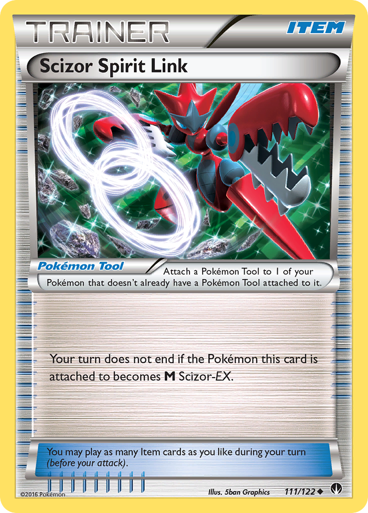 Scizor Spirit Link (111/122) [XY: BREAKpoint] | Mindsight Gaming