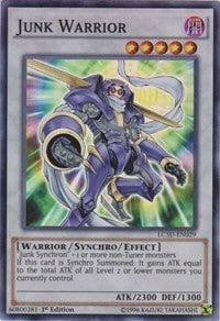 Junk Warrior [LC5D-EN029] Super Rare | Mindsight Gaming