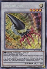 Armory Arm [LC5D-EN034] Secret Rare | Mindsight Gaming