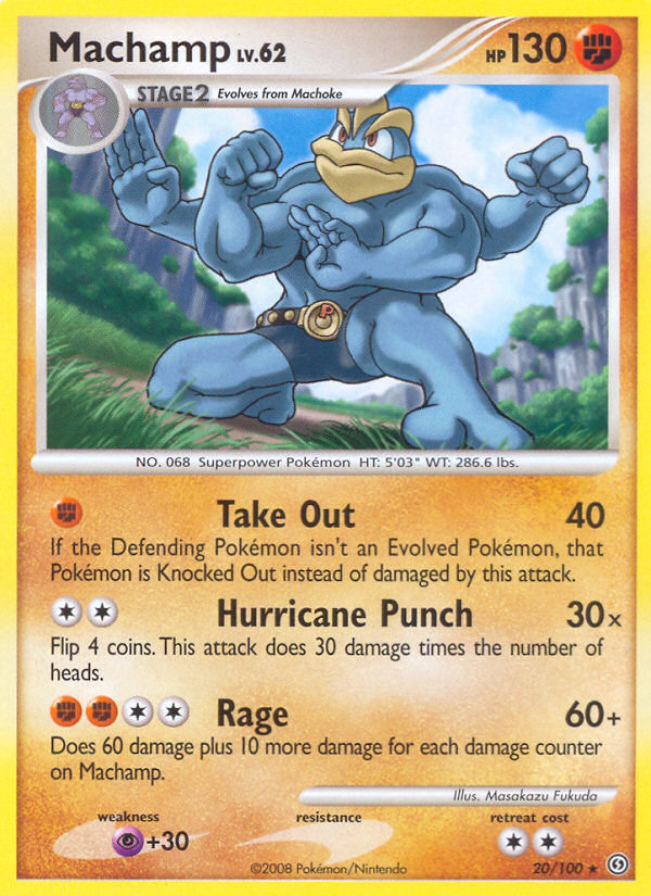 Machamp (20/100) [Diamond & Pearl: Stormfront] | Mindsight Gaming