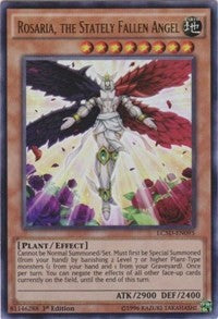 Rosaria, the Stately Fallen Angel [LC5D-EN095] Ultra Rare | Mindsight Gaming