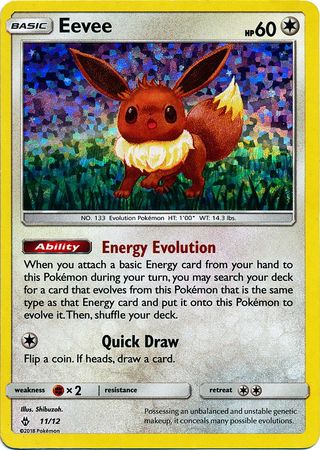 Eevee (11/12) [McDonald's Promos: 2018 Collection] | Mindsight Gaming