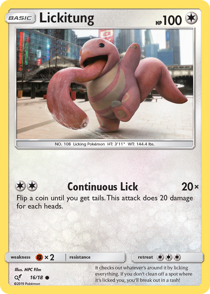 Lickitung (16/18) [Sun & Moon: Detective Pikachu] | Mindsight Gaming