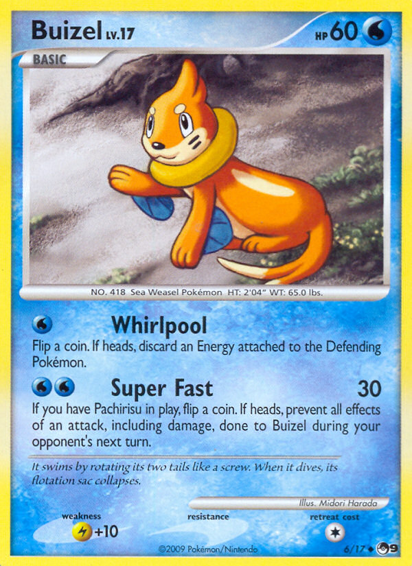 Buizel (6/17) [POP Series 9] | Mindsight Gaming