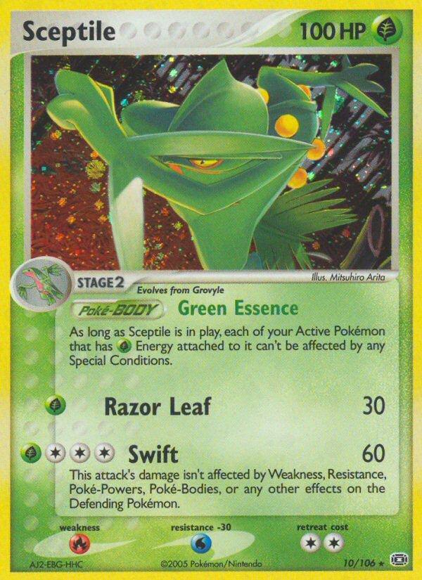 Sceptile (10/106) [EX: Emerald] | Mindsight Gaming