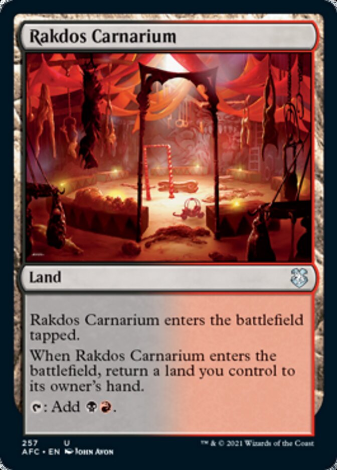 Rakdos Carnarium [Dungeons & Dragons: Adventures in the Forgotten Realms Commander] | Mindsight Gaming