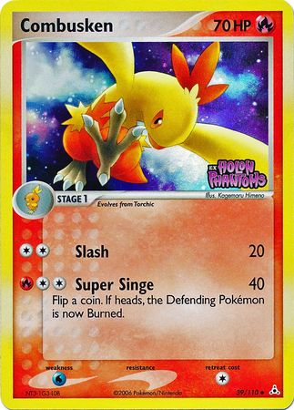 Combusken (39/110) (Stamped) [EX: Holon Phantoms] | Mindsight Gaming