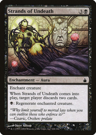 Strands of Undeath [Ravnica: City of Guilds] | Mindsight Gaming