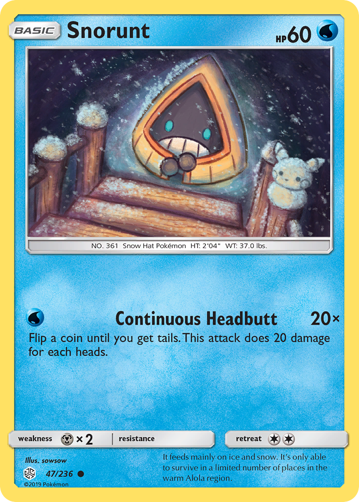 Snorunt (47/236) [Sun & Moon: Cosmic Eclipse] | Mindsight Gaming