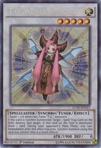 T.G. Wonder Magician [LC5D-EN213] Secret Rare | Mindsight Gaming