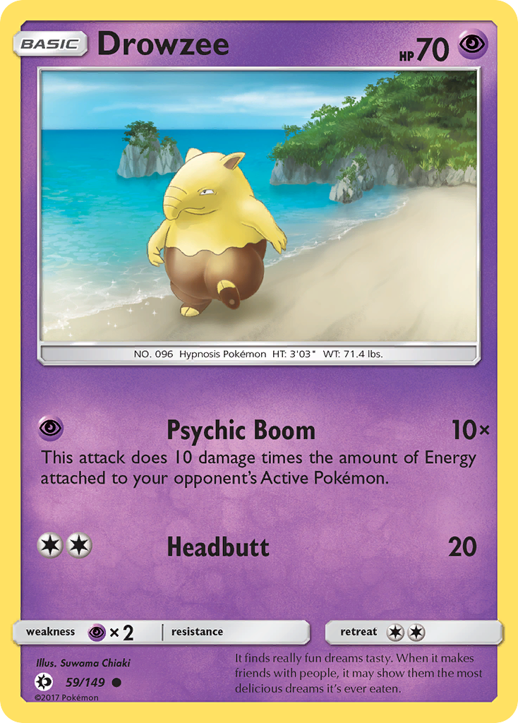 Drowzee (59/149) [Sun & Moon: Base Set] | Mindsight Gaming